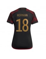 Saksa Jonas Hofmann #18 Vieraspaita Naisten MM-kisat 2022 Lyhythihainen